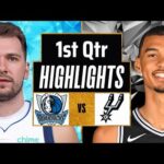 Dallas Mavericks vs San Antonio Spurs Full Highlights 1st QTR | Mar 19 | 2024 NBA Regular Season