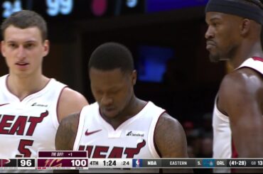 Final 1:35 WILD ENDING Heat at Cavaliers UNCUT | March 20, 2024