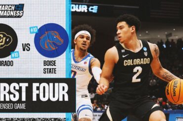 Colorado vs Boise State - First Four NCAA tournament extended highlights