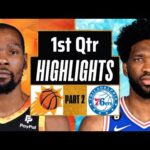 Phoenix Suns vs Philadelphia 76ers 1st QTR - PART 2 Highlights | Mar 20 | 2024 NBA Regular Season