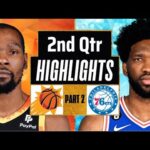 Phoenix Suns vs Philadelphia 76ers 2nd QTR - PART 2 Highlights | Mar 20 | 2024 NBA Regular Season