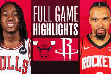 BULLS at ROCKETS | FULL GAME HIGHLIGHTS | March 21, 2024