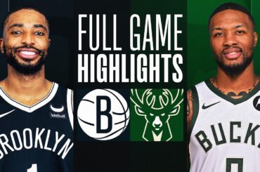 NETS at BUCKS | FULL GAME HIGHLIGHTS | March 21, 2024