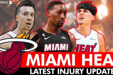 Miami Heat Injury Update On Bam Adebayo, Duncan Robinson & Tyler Herro | Terry Rozier FLASHES!