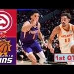 Phoenix Suns vs Atlanta Hawks Full Highlights 1st QTR - P1 | Mar 21 | NBA Season 2023-2024