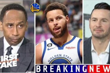 "FIRST TAKE: Curry Can't Save GSW from Play-In | Stephen A & JJ Redick on Warriors #10 in West" #gsw