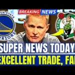 🚨CONFIRMED! TRADE BETWEEN WARRIORS AND CELTICS! GOOD SIGNING? OR NOT? GOLDEN STATE WARRIORS NEWS