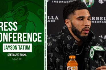 Jayson Tatum: It's POWERFUL to See Jaylen Brown Guard Other Teams BEST PLAYER | Celtics Postgame