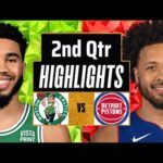 Boston Celtics vs Detroit Pistons Full Highlights 2nd QTR | Mar 22 | 2024 NBA Regular Season