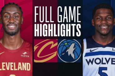 CAVALIERS at TIMBERWOLVES | FULL GAME HIGHLIGHTS | March 22, 2024