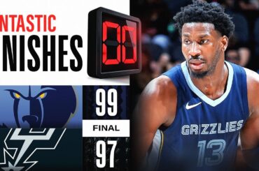 Final 2:29 WILD ENDING Grizzlies vs Spurs 🚨 | March 22, 2024