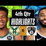 Milwaukee Bucks vs. Brooklyn Nets 4th-QTR P2 Highlights | March 21| NBA Season 2024