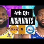 Los Angeles Lakers vs Philadelphia 76ers Full Highlights 4th QTR | Mar 22 | 2024 NBA Regular Season