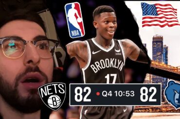 Dennis Schröder Stadionvlog in New York endet im Krimi 🤯🇩🇪 | Brooklyn Nets vs. Grizzlies NBA 🏀🇺🇸