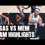 San Antonio Spurs Highlights vs Memphis | 3.22.2024