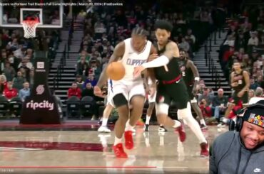 Los Angeles Clippers vs Portland Trail Blazers Game Highlights | March 20, 2024 | OkayRickk Reacts