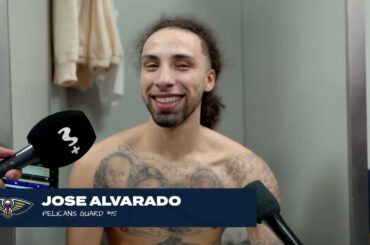 Jose Alvarado on Miami win, team defense | Pelicans at Heat Postgame Interview 3/22/24