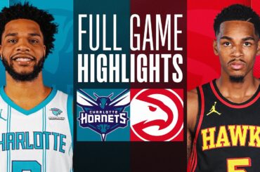 HORNETS at HAWKS | FULL GAME HIGHLIGHTS | March 23, 2024