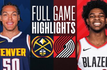 NUGGETS at TRAIL BLAZERS | FULL GAME HIGHLIGHTS | March 23, 2024