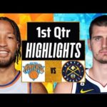 Denver Nuggets vs. New York Knicks 1st-QTR P2 Highlights | March 21 | NBA Season 2024