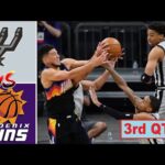 Phoenix Suns vs San Antonio Spurs Full Highlights 3rd QTR - P1 | 23 Mar | NBA Season 2023-24