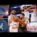 Golden State Warriors vs Minnesota Timberwolves Full Highlights 1st QTR | 23 Mar| NBA Season 2023-24