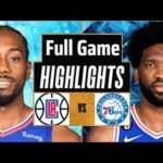 LA Clippers vs Philadelphia 76ers Full Game Highlights | Mar 24 | 2024 NBA Regular Seasons