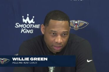 Willie Green on road trip, win over Detroit | Pelicans at Pistons Postgame 3/24/2024