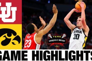 Iowa vs Utah Highlights | 2024 NCAA Men's Basketball Championship | College Basketball