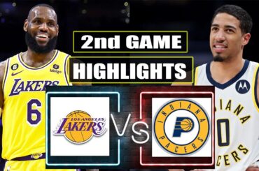 Los Angeles Lakers vs Indiana Pacers 2nd QTR HIGHLIGHTS | March 24 | 2024 NBA Season