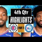 LA Clippers vs Philadelphia 76ers 4th QTR - PART 2 Highlights | Mar 24 |2024 NBA Regular Season