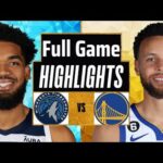 Minnesota Timberwolves vs. Golden State Warriors Full Game Highlights | March 24 | NBA Season 2024