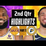 Los Angeles Lakers vs Indiana Pacers 2nd QTR - PART 2 Highlights | Mar 24 | 2024 NBA Seasons