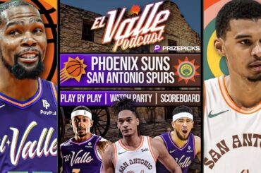 Phoenix Suns vs San Antonio Spurs | LIVE Reaction | Scoreboard | Play By Play | Postgame Show