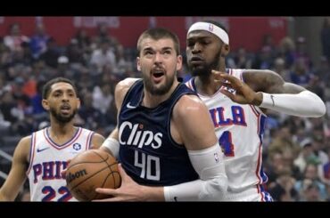 Philadelphia 76ers v Los Angeles Clippers - Full Game Highlights | March 24, 2023-24 NBA Season