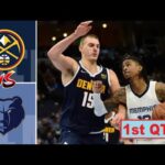 Denver Nuggets vs Memphis Grizzlies Full Highlights 1st QTR -P1 | 25 Mar | NBA Season 2023-24