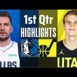 Dallas Mavericks vs. Utah Jazz 1st Qtr Full Highlights | Mar. 25 | NBA 2024 Highlights