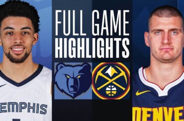 GRIZZLIES at NUGGETS | FULL GAME HIGHLIGHTS | March 25, 2024