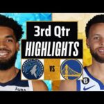 Minnesota Timberwolves vs. Golden State Warriors 3rd-QTR Full Highlights| March 24 | NBA Season 2024