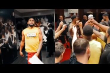 Patty Mills after the Miami Heat win over the Cavs!!!