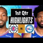 LA Clippers vs. Philadelphia 76ers 1st-QTR Full Highlights | March 24 | NBA Season 2024