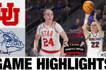 #4 Gonzaga vs Utah Highlights | 2024 NCAA Women's Basketball Championship | College Basketball