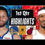 Golden State Warriors vs Miami Heat Full Highlights 1st QTR | Mar 26 | 2024 NBA Seasons