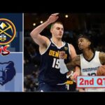 Denver Nuggets vs Memphis Grizzlies Full Highlights 2nd QTR - P1 | 25 Mar | NBA Season 2023-24