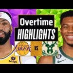 Los Angeles Lakers vs Milwaukee Bucks Full Highlights OT | Mar 26 | 2024 NBA Seasons