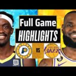 Indiana Pacers vs. Los Angeles Lakers Full Game Highlights | March 24 | NBA Season 2024