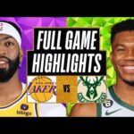 Los Angeles Lakers vs Milwaukee Bucks FULL GAME Highlights | Mar 26 | 2024 NBA Seasons