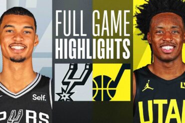 SPURS at JAZZ | FULL GAME HIGHLIGHTS | March 27, 2024