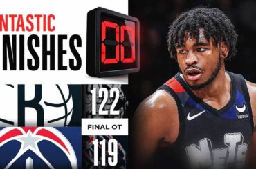 WILD OT ENDING Nets vs Wizards 🔥| March 27, 2024