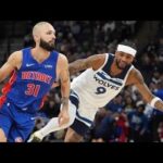 Detroit Pistons vs Minnesota Timberwolves - Full Game Highlights | March 27, 2023-24 NBA Season